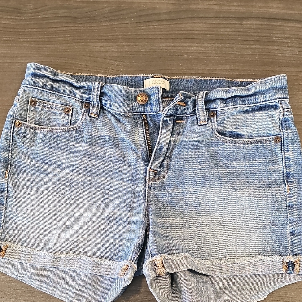 J. Crew Light Blue Denim Shorts